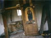 The Iconostasis is almost completely destroyed